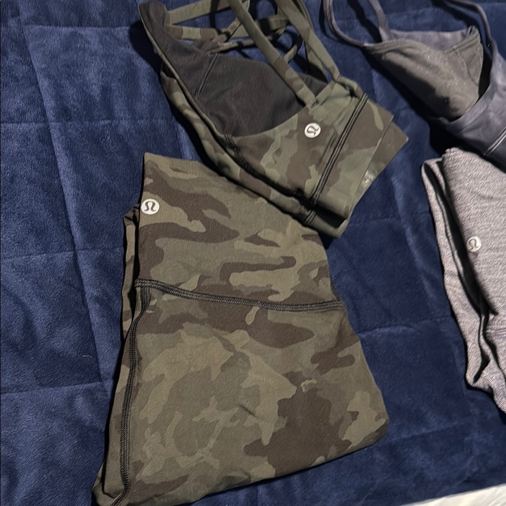Lululemon Athletica Green Camo Leggings price is for each one
